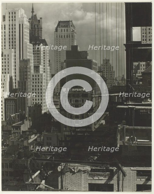 From My Window at An American Place, North, 1931. Creator: Alfred Stieglitz.