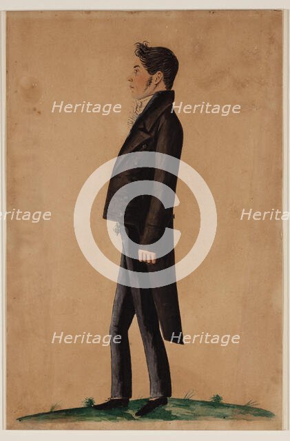 A Young Man, c1820. Creator: Jacob Maentel.