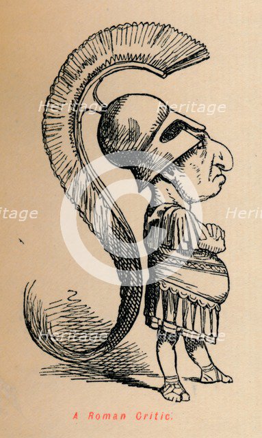 'A Roman Critic', 1852. Artist: John Leech.