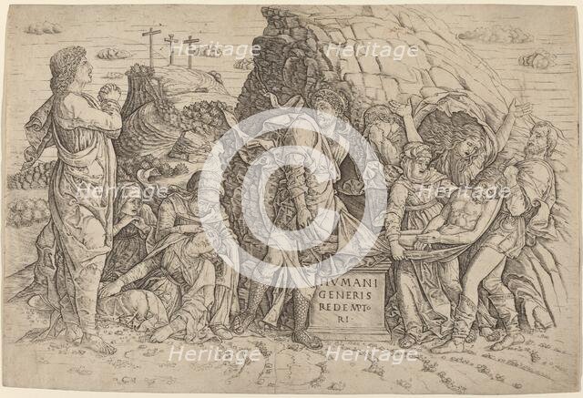 The Entombment, c. 1509. Creator: Giovanni Antonio da Brescia.