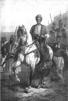 'Kara Fatima, the Kurdish princess, and her suite; Journeyings in Mesopotamia', 1875. Creator: Unknown.