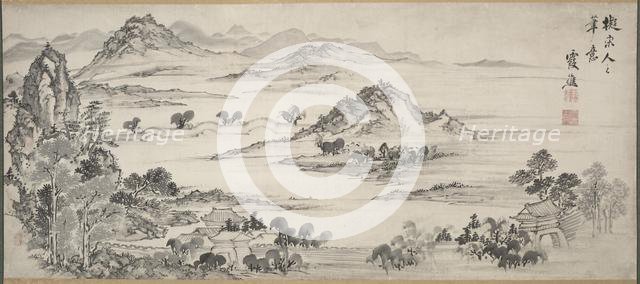 View of West Lake, 1700s. Creator: Ike Taiga (Japanese, 1723-1776).