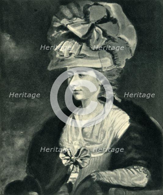 Fanny Burney, c1784-1785, (1943).  Creator: Unknown.