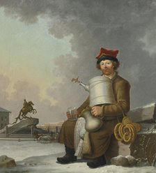 Sbiten Seller in St. Petersburg, 1800. Artist: Paterssen, Benjamin (1748-1815)