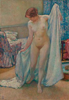 Le Tub, 1913. Creator: Rysselberghe; Théo van (1862-1926).