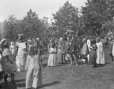 Theatrical performance at Dongan Hall, 1921 May 27. Creator: Arnold Genthe.