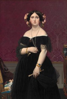 Madame Moitessier, 1851. Creator: Jean-Auguste-Dominique Ingres.