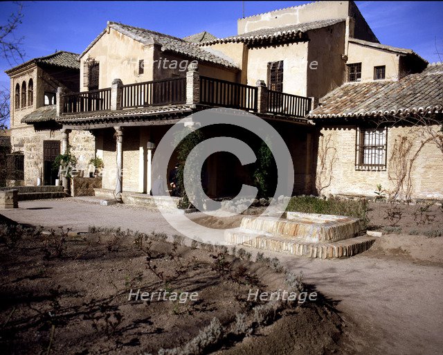Exterior view of the house of El Greco in Toledo.