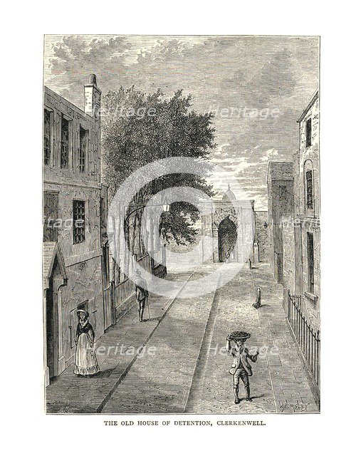 The Old House of Detention, 1878. Artist: Unknown