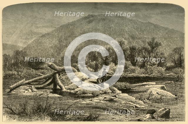 'Mount Chesterfield', 1874.  Creator: W.H. Morse.