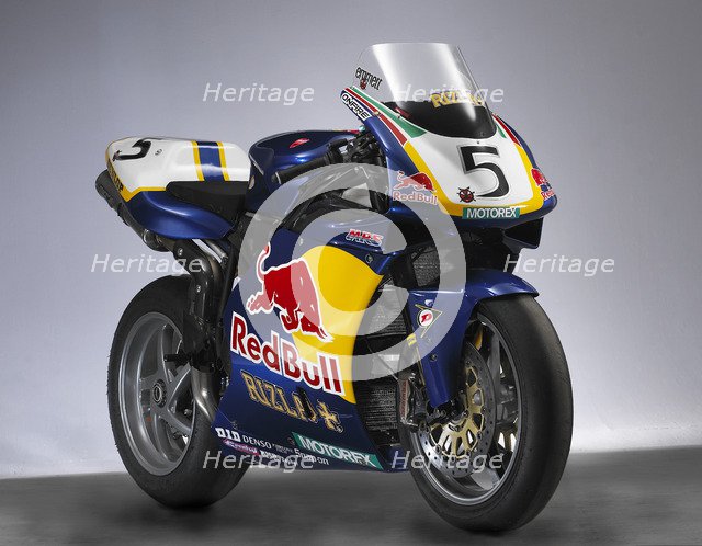 2001 Ducati racing bike Artist: Unknown.