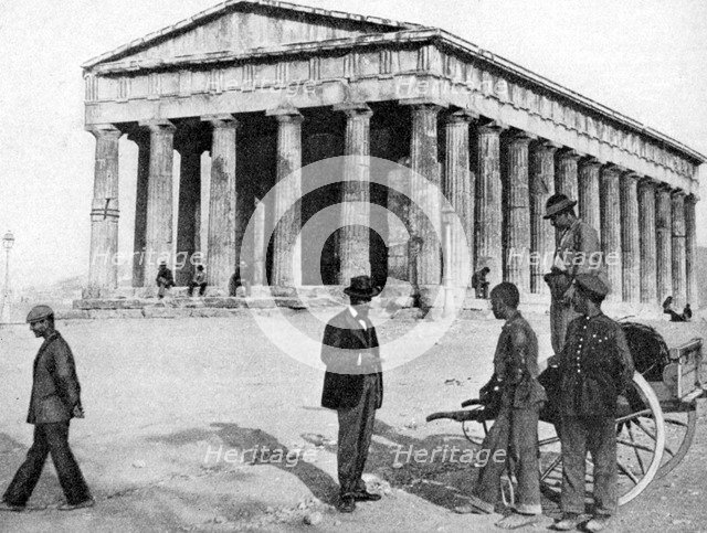 The Theseum at Athens, Greece, 1922.Artist: Keystone