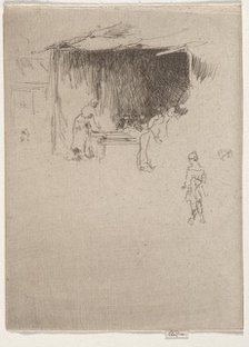 Booth at a Fair. Creator: James McNeill Whistler (American, 1834-1903).