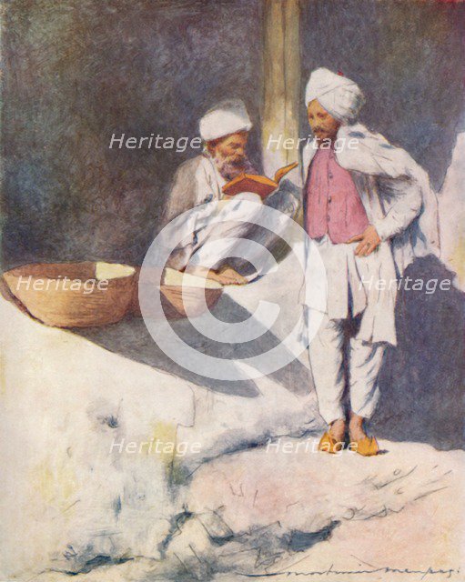'A Learned Man of Peshawur', 1905. Artist: Mortimer Luddington Menpes.