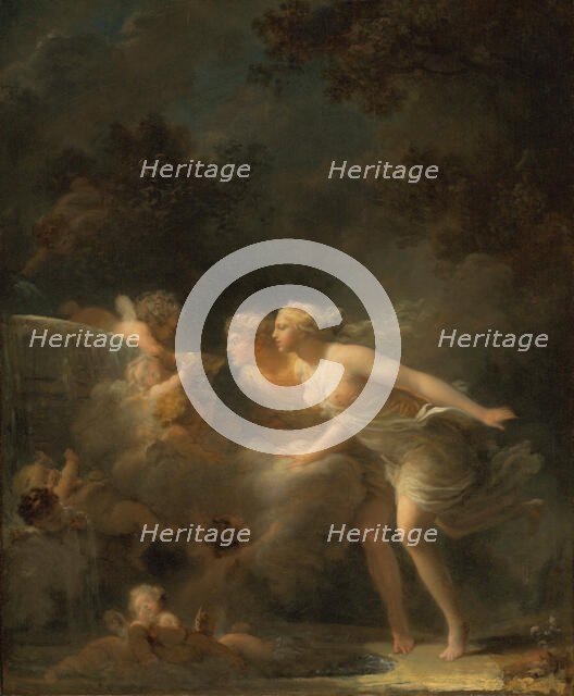 The Fountain of Love, about 1785. Creator: Jean-Honore Fragonard.