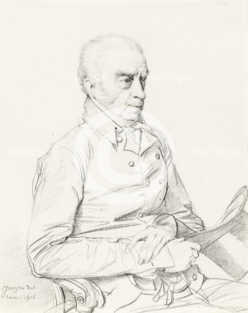 Portrait of Thomas Church, 1816. Creator: Jean-Auguste-Dominique Ingres.