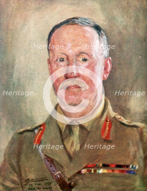 Sir WP Pulteney, British First World War general, (1926). Artist: Unknown