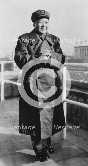 Mao Zedong, Chinese Communist revolutionary and leader, c1960s(?). Artist: Unknown