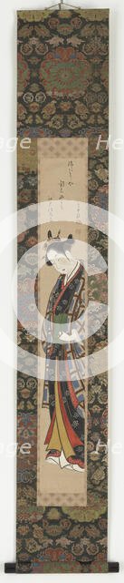 Tall woman standing, Edo period, ca. 1753-1760. Creator: Unknown.