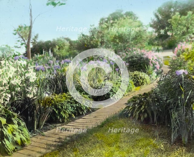 "Grey-Croft," Stephen Swete Cummins house, Huntting Lane, East Hampton, New York, 1913. Creator: Frances Benjamin Johnston.