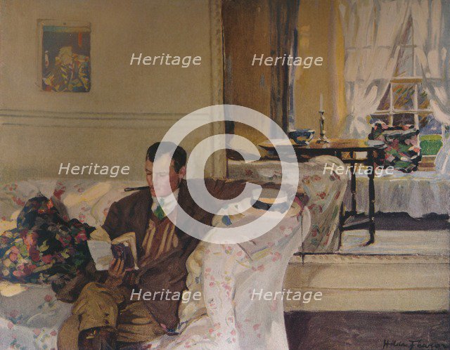 'Portrait of Algernon Talmage', c1900 (1914-1915). Artist: Hilda Fearon.