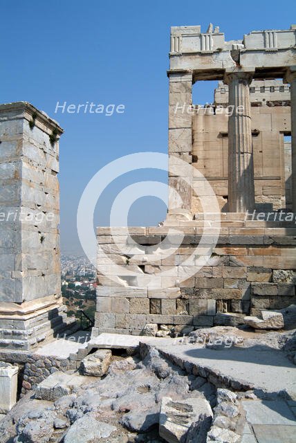 Acropolis, Athens, Greece, 2003. Creator: Ethel Davies.