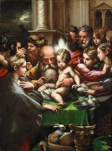 The Circumcision, c1523. Creator: Parmigianino.