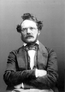 Portrait of Werner Siemens (1816-1892) at the age of 30, 1847. Creator: Anonymous.