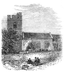 Old Radnor Church, the burial place of Sir G. C. Lewis, 1864. Creator: Unknown.