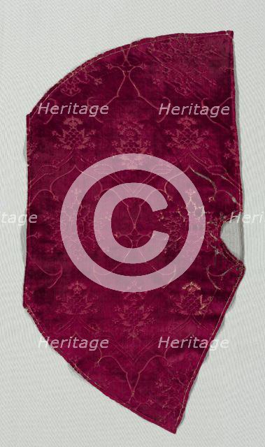 Pieces from Disassembled Cape, 1400s. Creator: Unknown.