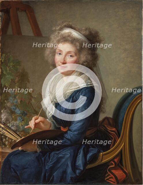 Portrait of Marquise de Grollier, née Charlotte Eustache Sophie de Fuligny-Damas (1741-1828), 1788. Creator: Vigée Le Brun, Louise Élisabeth (1755-1842).