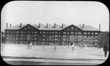 Dormitory Building, Harvard University, Massachusetts, USA, late 19th or early 20th century. Artist: Unknown