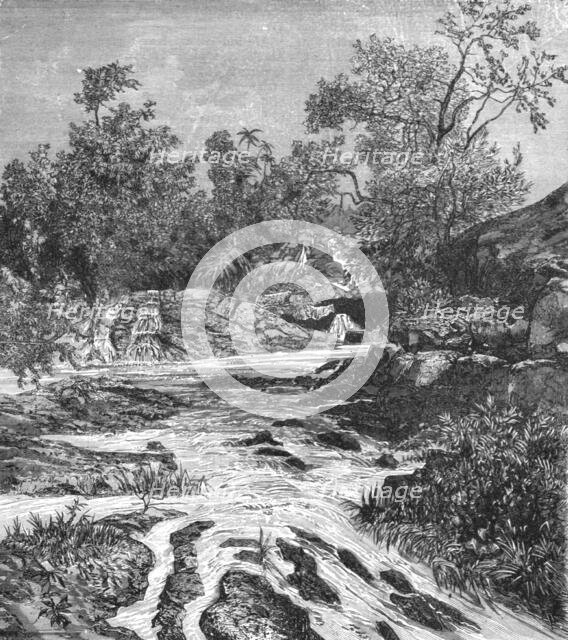 'View on the River Abal; A journey through Soudan and Western Abyssinia..., 1875. Creator: Unknown.