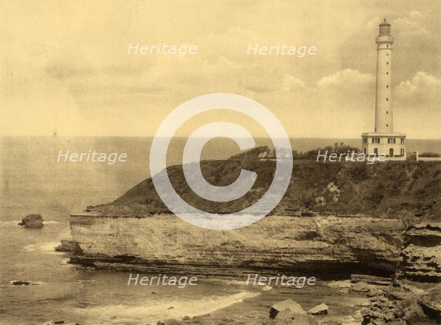 'Biarritz - Le Phare, (The Lighthouse), c1930. Creator: Unknown.