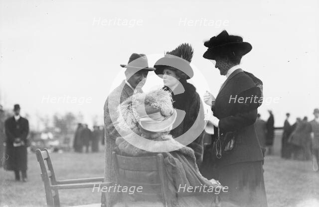 Mr. and Mrs. A. Belmont; Mrs. B. Duncan, between c1910 and c1915. Creator: Bain News Service.