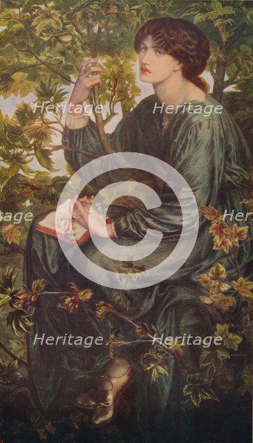 'Day Dreams', 1880, (c1915). Artist: Dante Gabriel Rossetti.