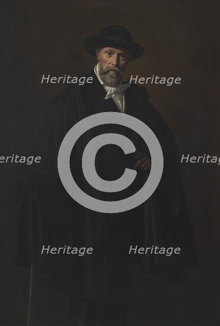 Maleren Constantin Hansen, 1862. Creator: Wilhelm Marstrand.