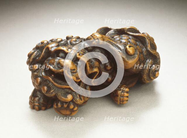 Chinese Lion, 18th century. Creator: Unknown.