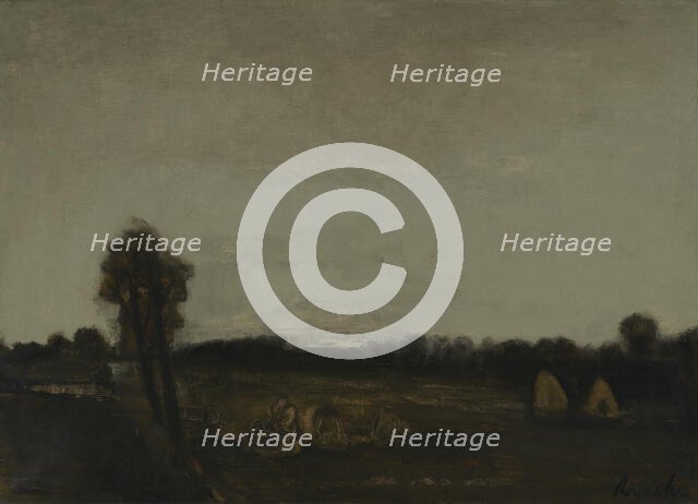 Large Landscape, c1920-1950s. Creator: Constant Permeke.