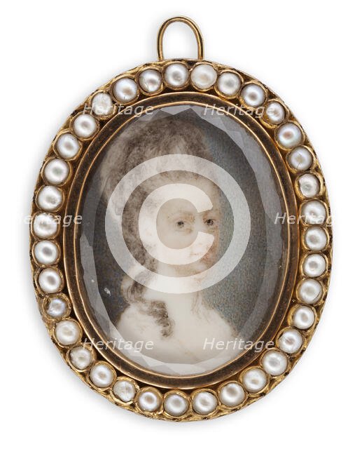 Portrait of a lady, 1777-1844. Creator: Anton Ulrik Berndes.