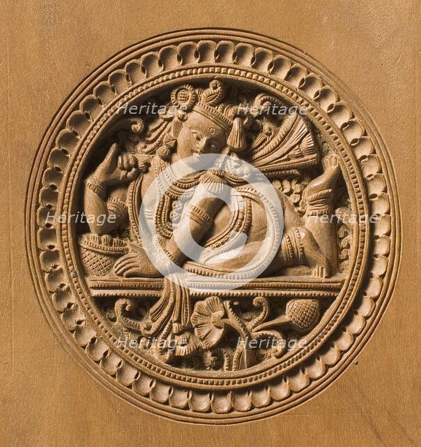 Album Cover with Shiva as the Destroyer of the Three Cities of the Demons..., c.1875-c.1900. Creator: N. Sivappa.