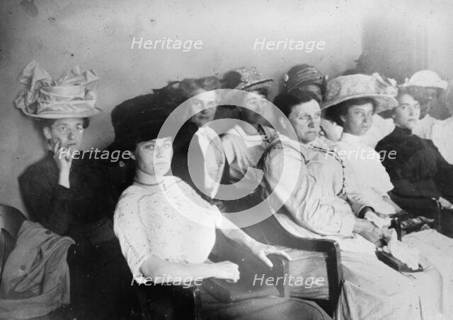 First woman jury, Los Angeles, 1911. Creator: Bain News Service.