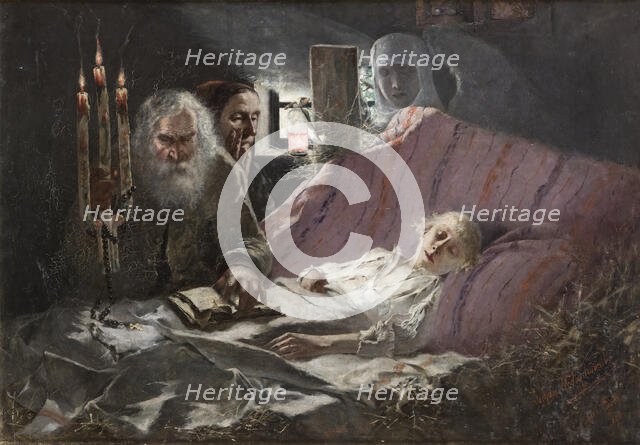 Quack Doctor, 1895. Creator: Lucjan Wedrychowski.