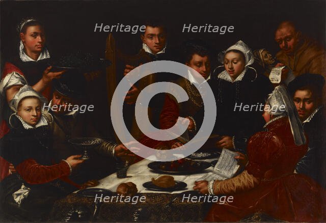 A Musical Company, 1615. Creator: Dirck Barendsz.