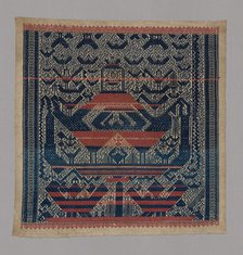 Tampan (Ceremonial Cloth), Indonesia, 19th century. Creator: Unknown.