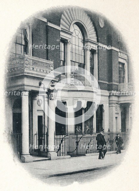 The bay window, Boodle's Club, London, c1900 (1901). Artist: Unknown.
