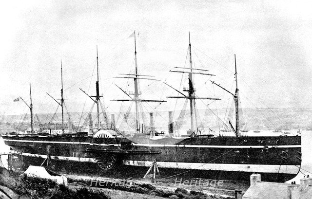 SS 'Great Eastern', 1859. Artist: Unknown