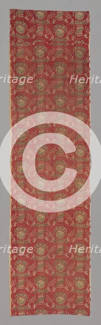 Eros (Furnishing Fabric), France, c. 1810. Creator: Unknown.