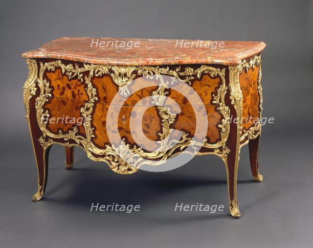 Chest of Drawers (commode), probably between 1767 and 1772 but possibly a decade earlier. Creator: Joseph Baumhauer.