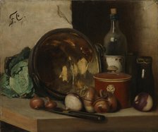 Still Life, 1877. Creator: Fanny Churberg.